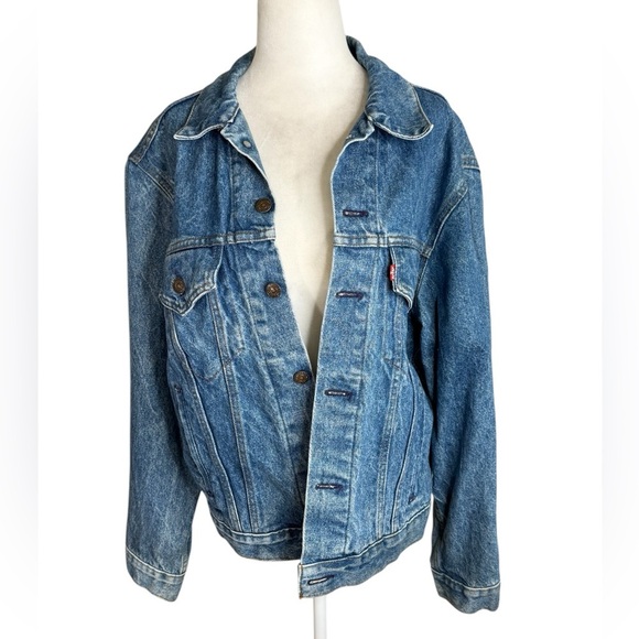 Levi's Blue Trucker Jean Jacket - Picture 1 of 15